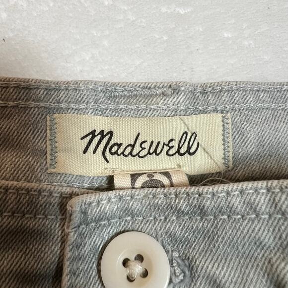 Madewell The Perfect Vintage Wide Leg Jean Size 32 Preppy Classic Preppy Stretch - Picture 7 of 14